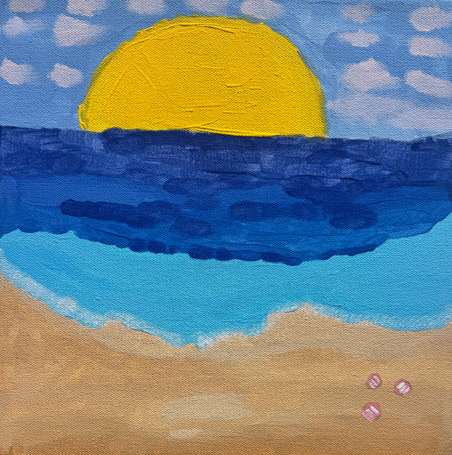 Sunset Seashells