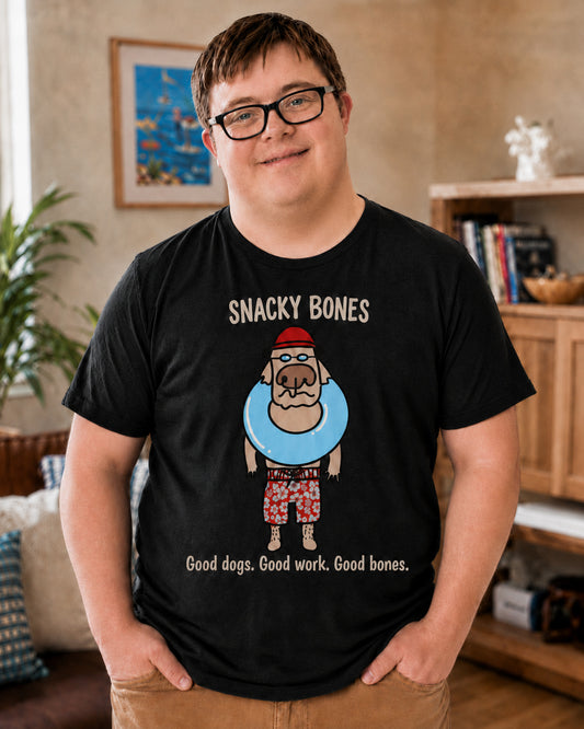 Snacky Bones Neko Beach T-Shirt